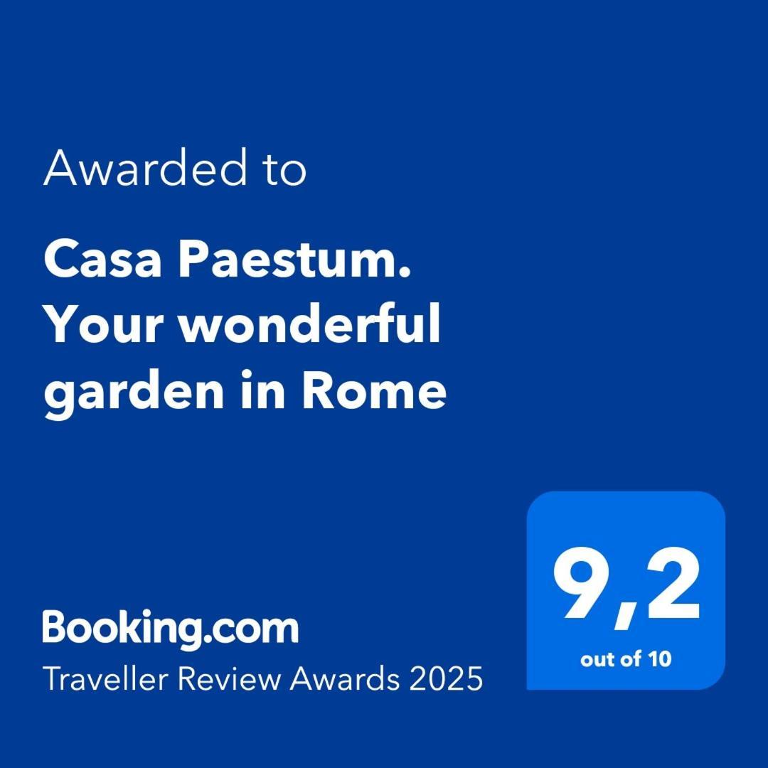 Casa Paestum. Your Wonderful Garden In ローマ エクステリア 写真